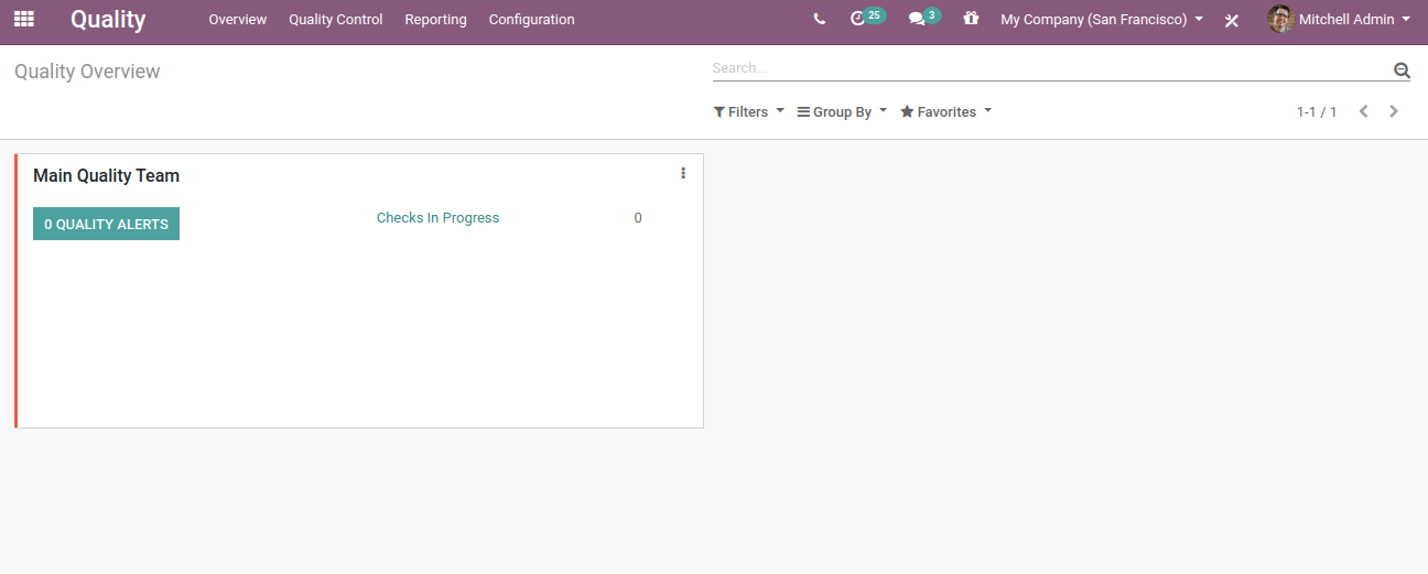 Quality Module In Odoo 