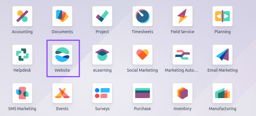 Website in Odoo