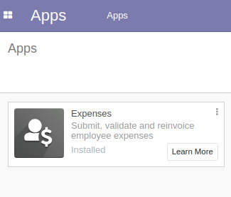 Expense Management In Odoo 13