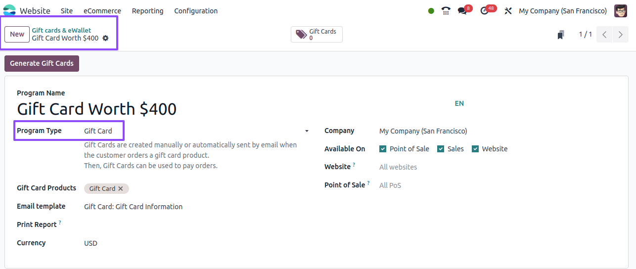 Add Data in Fields