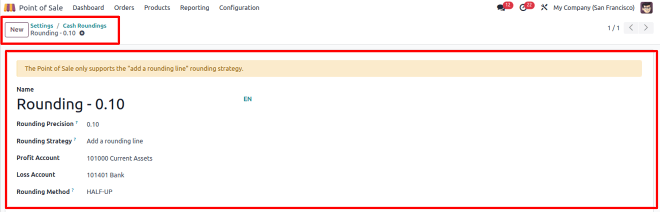 POS Cash Rounding New