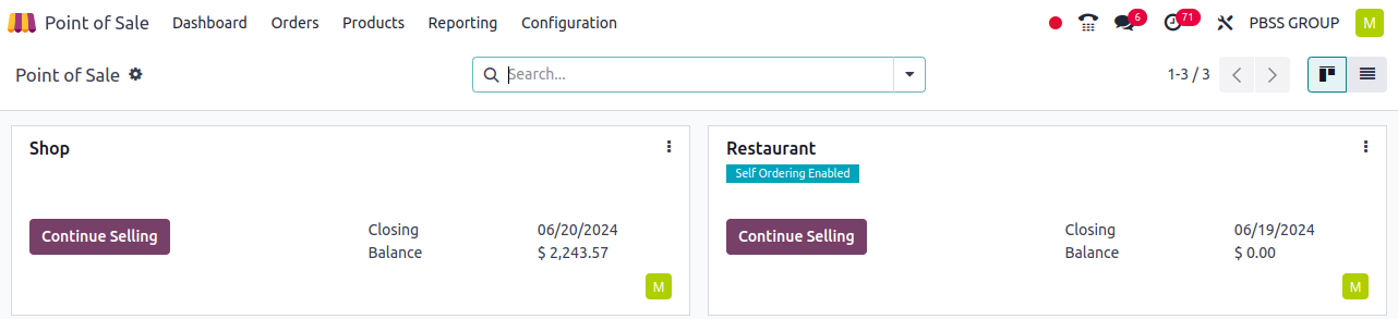 POS Dashboard