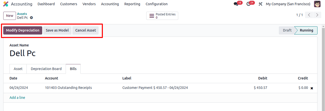 Automating Depreciation Entries