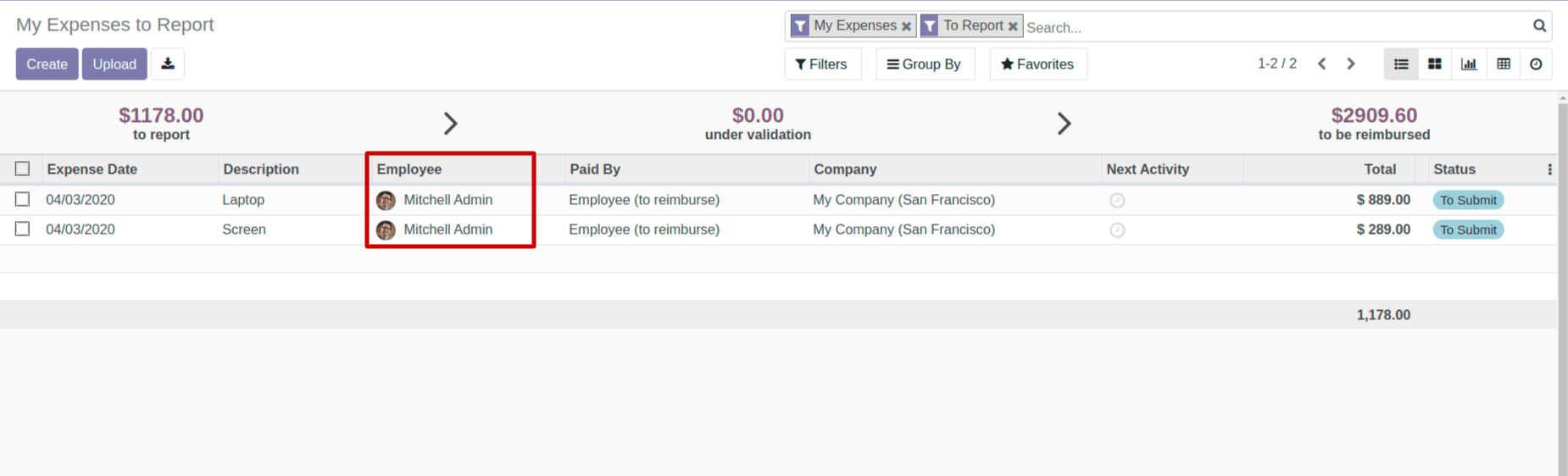 many2one_avatar_employee Widgets In Odoo 14