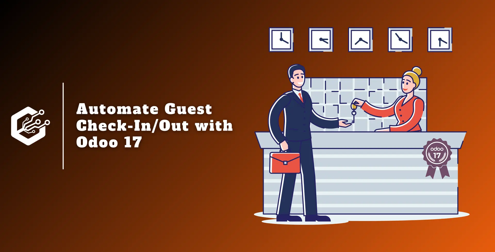 Automate Guest Check-In/Out with Odoo 17