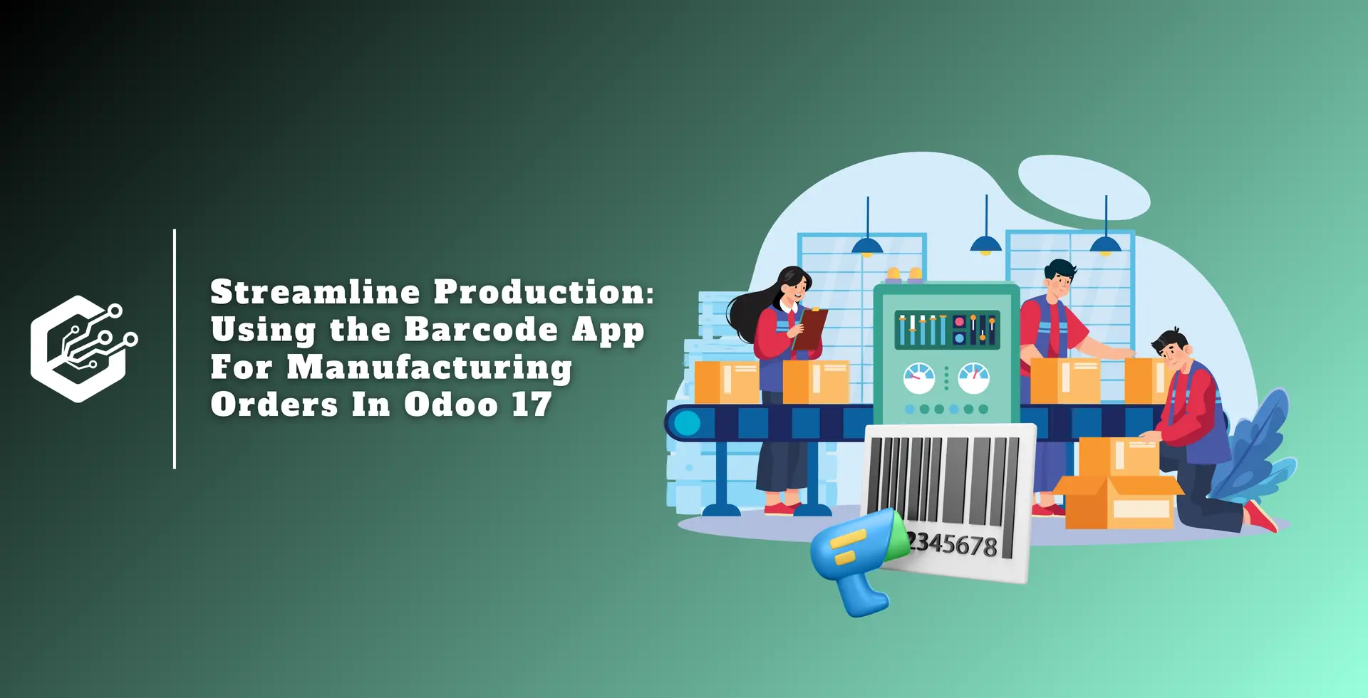 Streamline Production: Using the Barcode App for Manufacturing Orders in Odoo 17